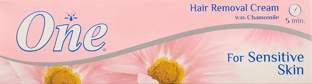 One hair removal cream enriched with chamomile for sensitive skin - 90 gram4.webp
