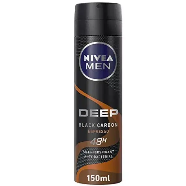 NIVEA Men Deep Espresso Spray 150ml 20% off