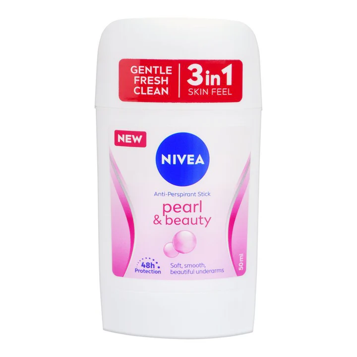 nivea anti-perspirant stick pearl & beauty 50ML (8100)