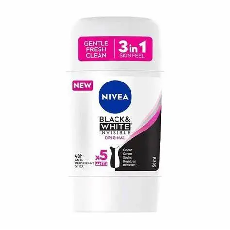 Nivea Deodorant Stick Black & White Invisible Original 50ML