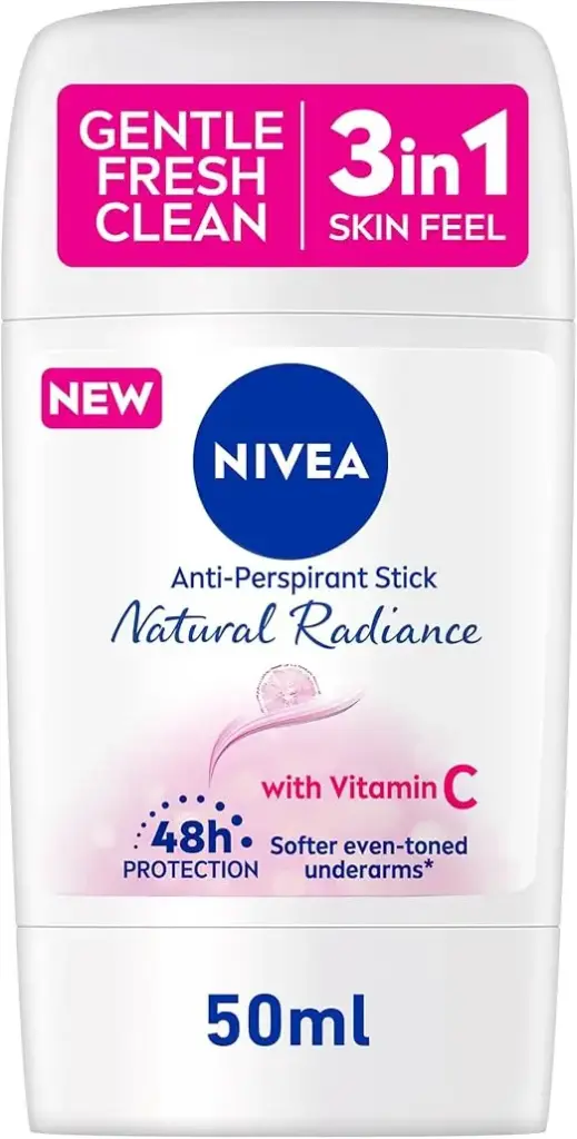 NIVEA Natural Radiance Vitamin C Antiperspirant Stick - 50ml