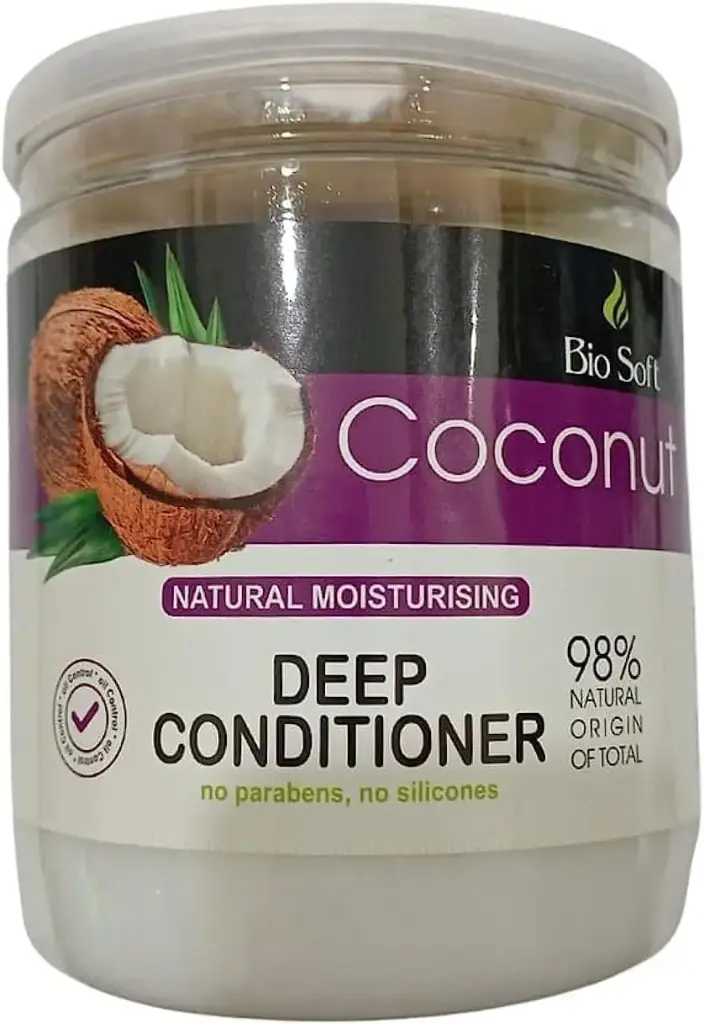 Bio Soft coconut deep conditioner 98% natural origin of total 650GM 