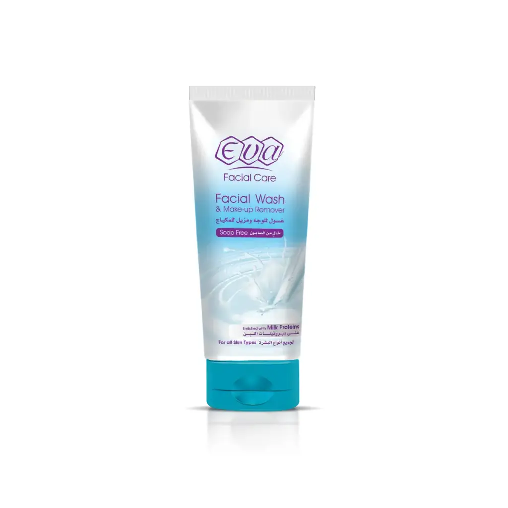 Eva Facial Wash and Make-up Remover Enriched with Milk Proteins For All Skin Types