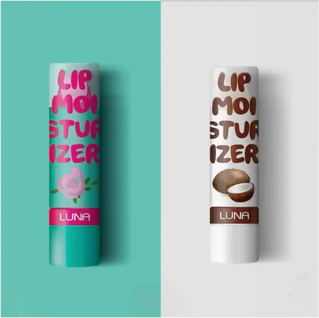 Luna Lip Moisturizer Coconut + Rose (Card 1+1) 