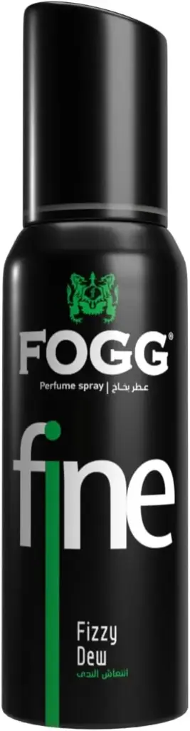 Fogg Fine Fizzy Dew Fragrances Deodorant Body Spray For Men, 120 Ml