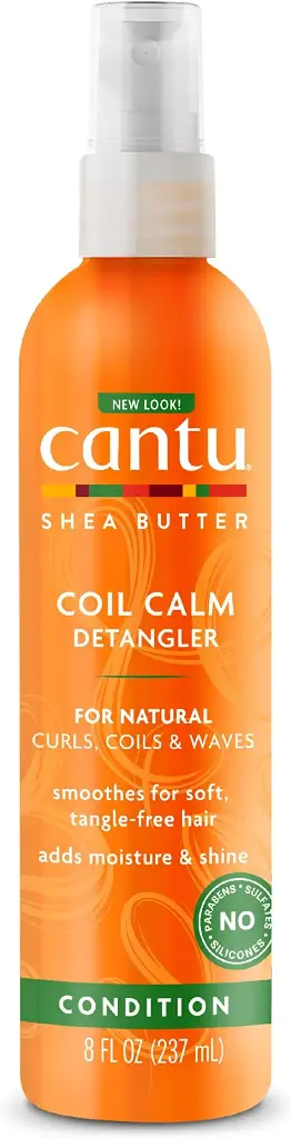 CANTU  Shea Butter Spray For Natural Hair Coil Calm Detangler - 237 ml 