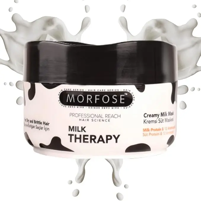 Morfose Milk Therapy Hair Mask - Black - 500ml