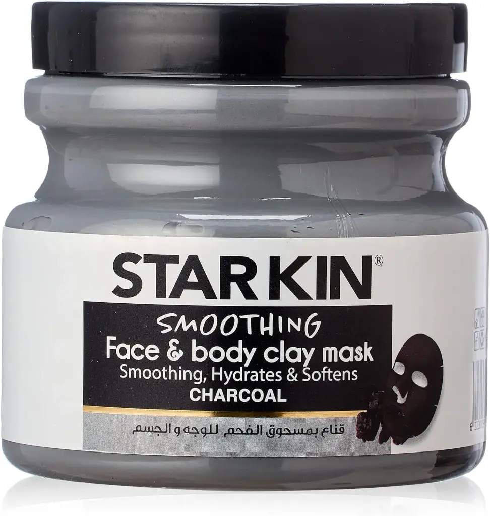 Starkin Face and Body Charcoal Clay Mask 300g