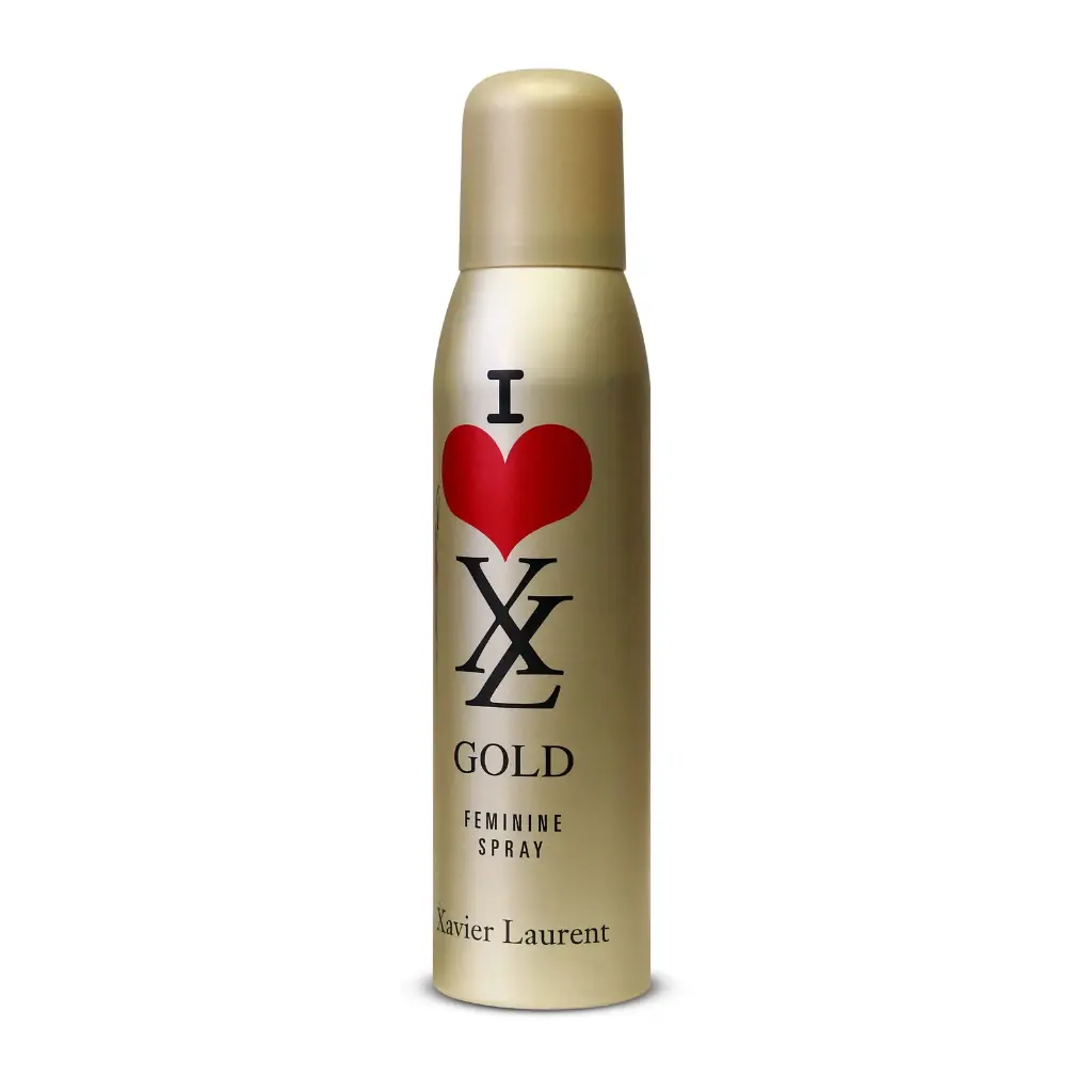 Xavier Laurent I Love Gold Women Body Spray 150 Ml