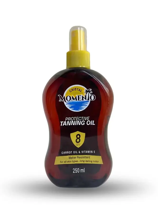 Momento Protective Tanning Oil SPF 8 250Ml 