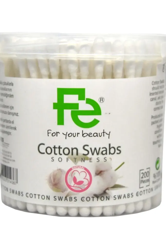 Fe Cotton Swaps 200 Pieces  