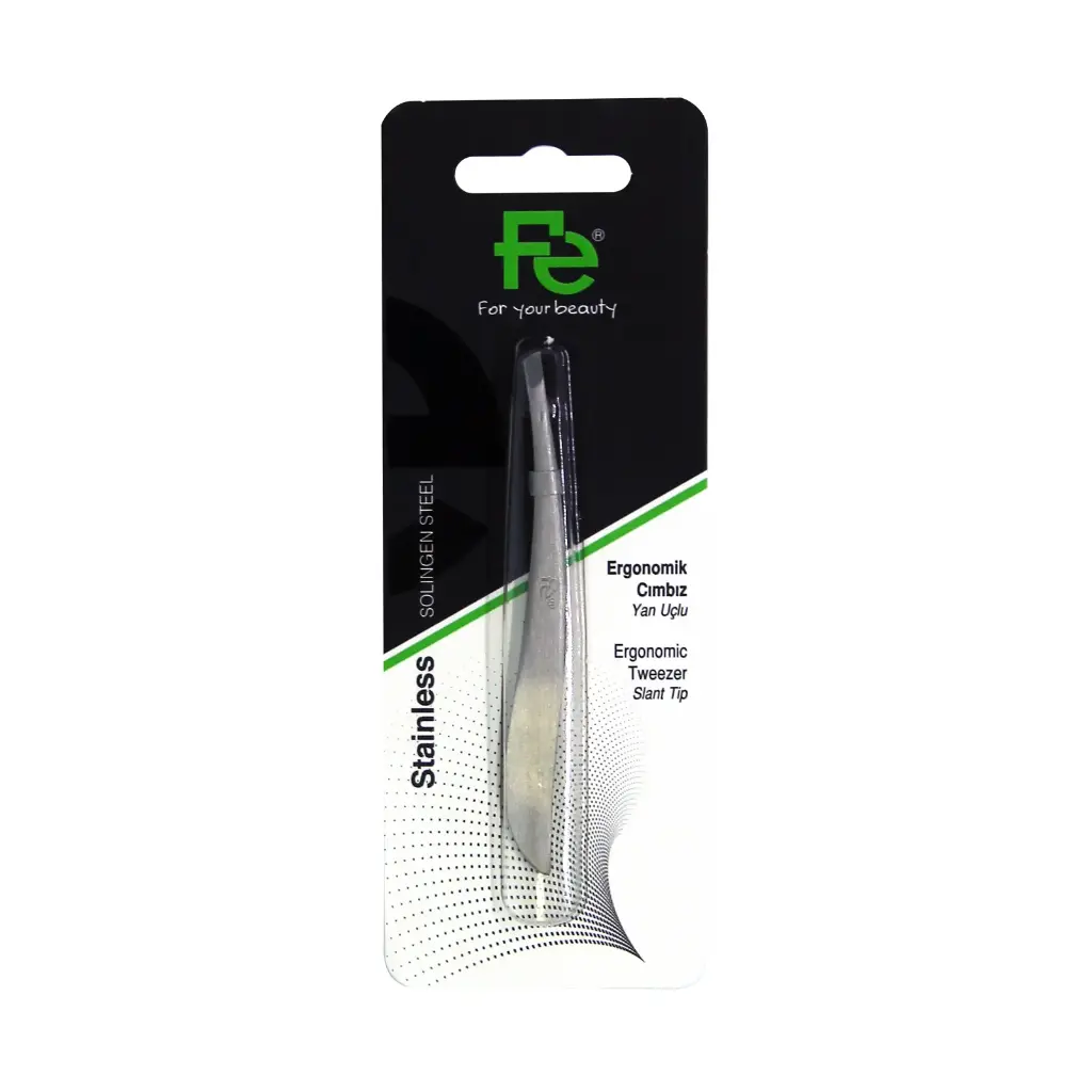 Fe Ergonomic Tweezer Slant Tip FEP1030