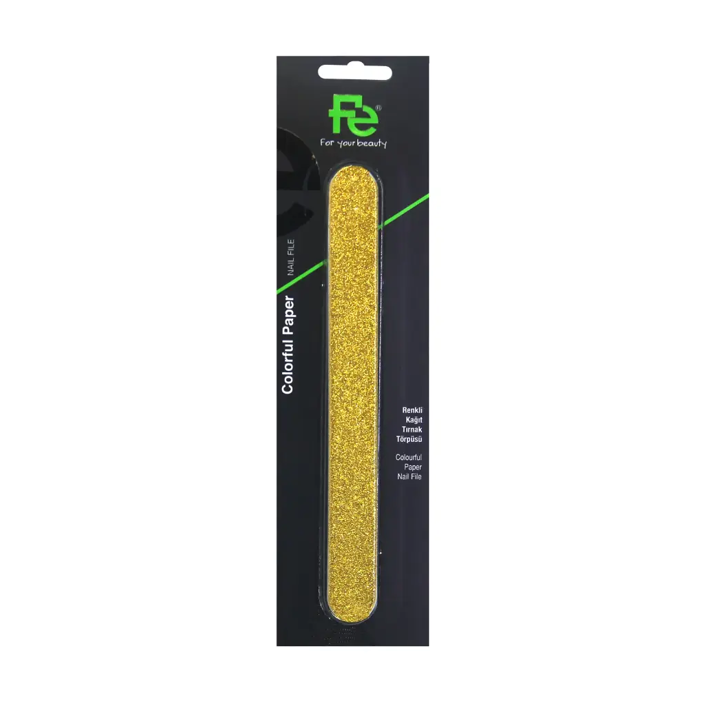 Fe Colorful Paper Nail File