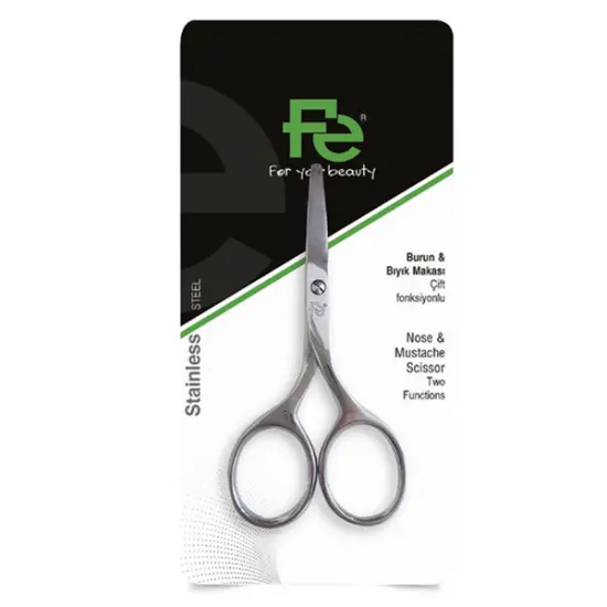 FE Nose & Mustache Scissor Two Functions FEP I077