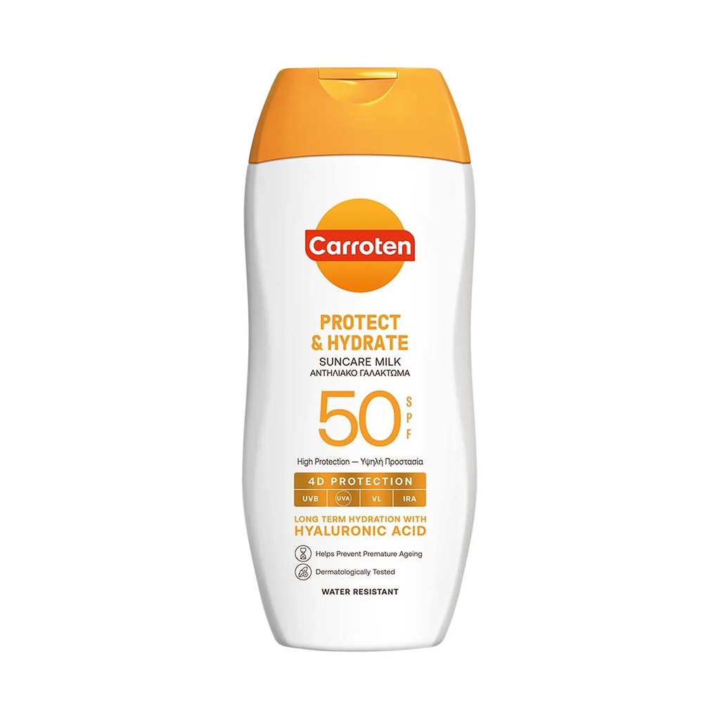 Carroten Protect & Hydrate Sunscreen Body Lotion SPF50 200ml