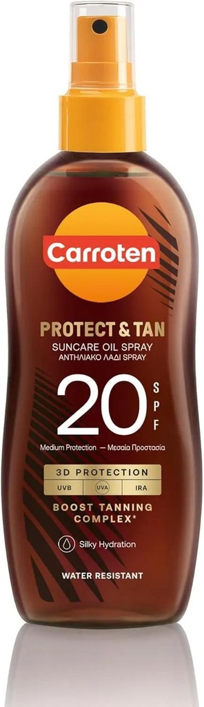 Carroten Protect and Tan Oil SPF20 150 ml