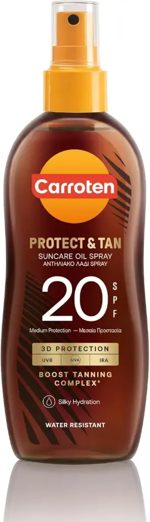 Carroten protect and tan Oil SPF20 150 ml