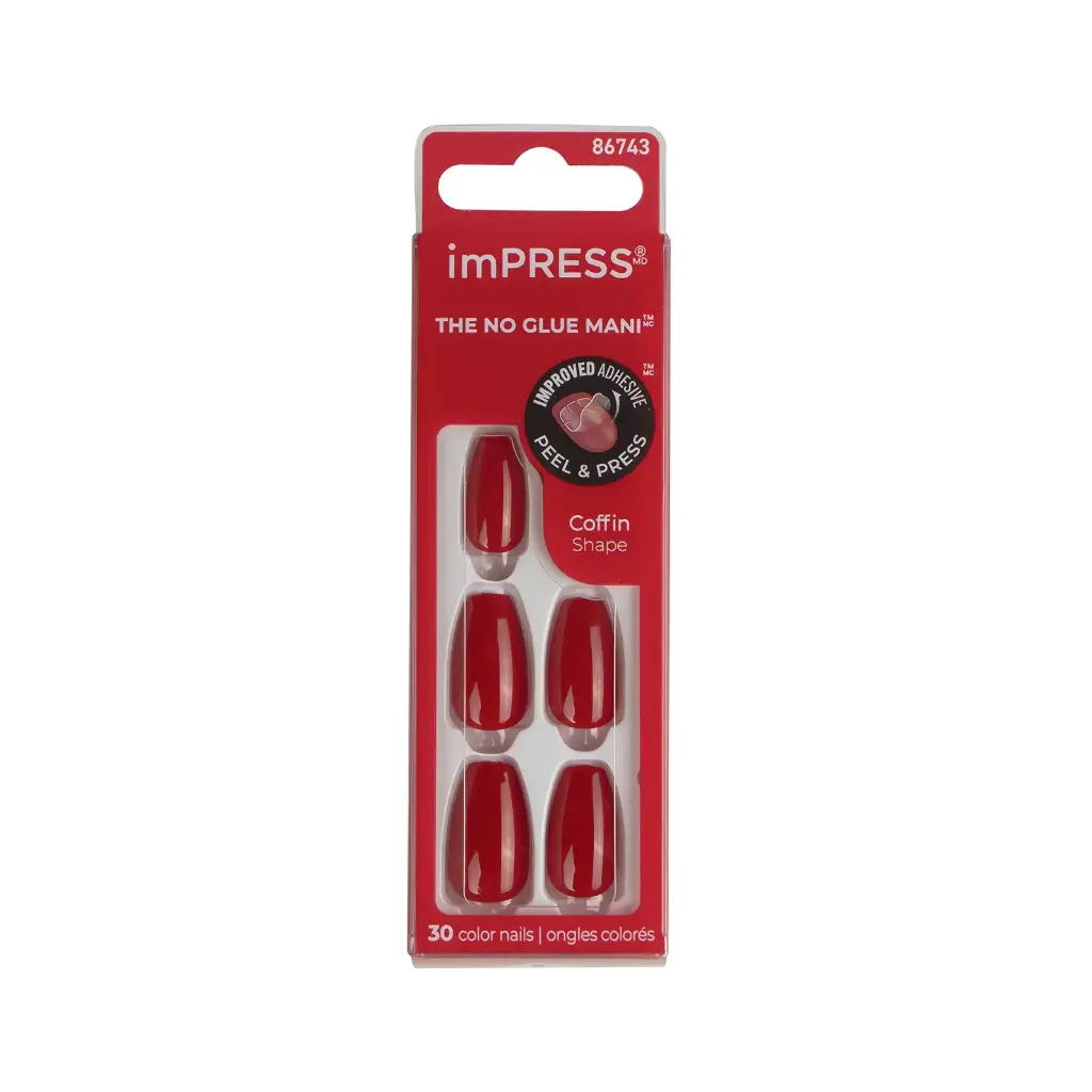 Kiss Impress 30 Nails Color - Imc510c