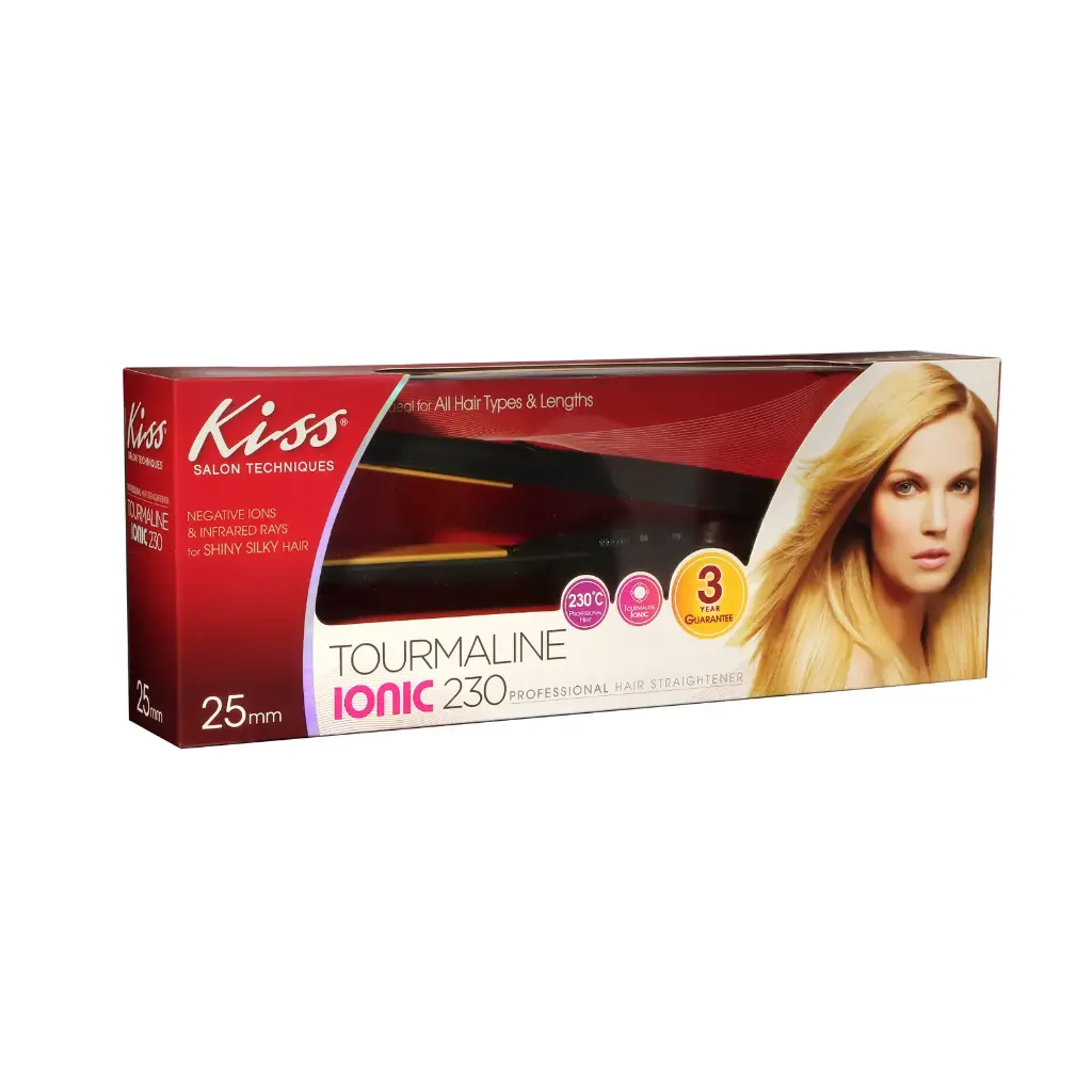Kiss Hair Straightner Ionic 230 25 Mm 6281