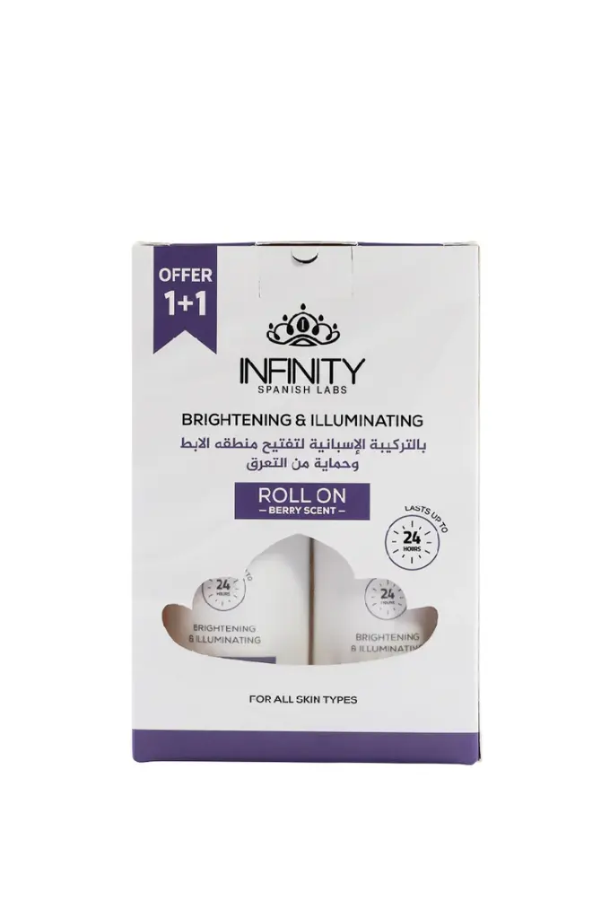 Infinity Deodrant Roll on Berry Scents -80ml 1+1