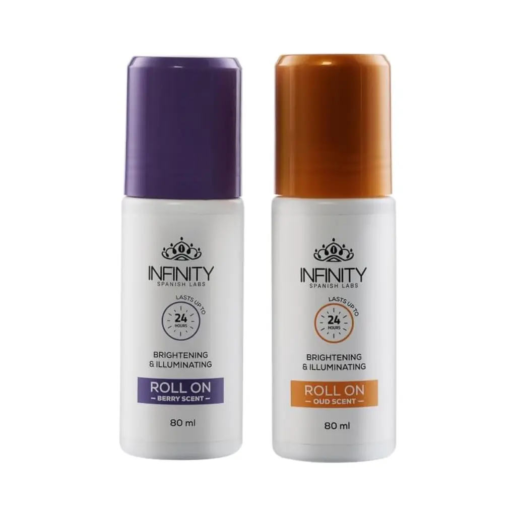 Infinity Brightening & Illuminating Roll On - Fruity & Berry scent 80ml 1+1