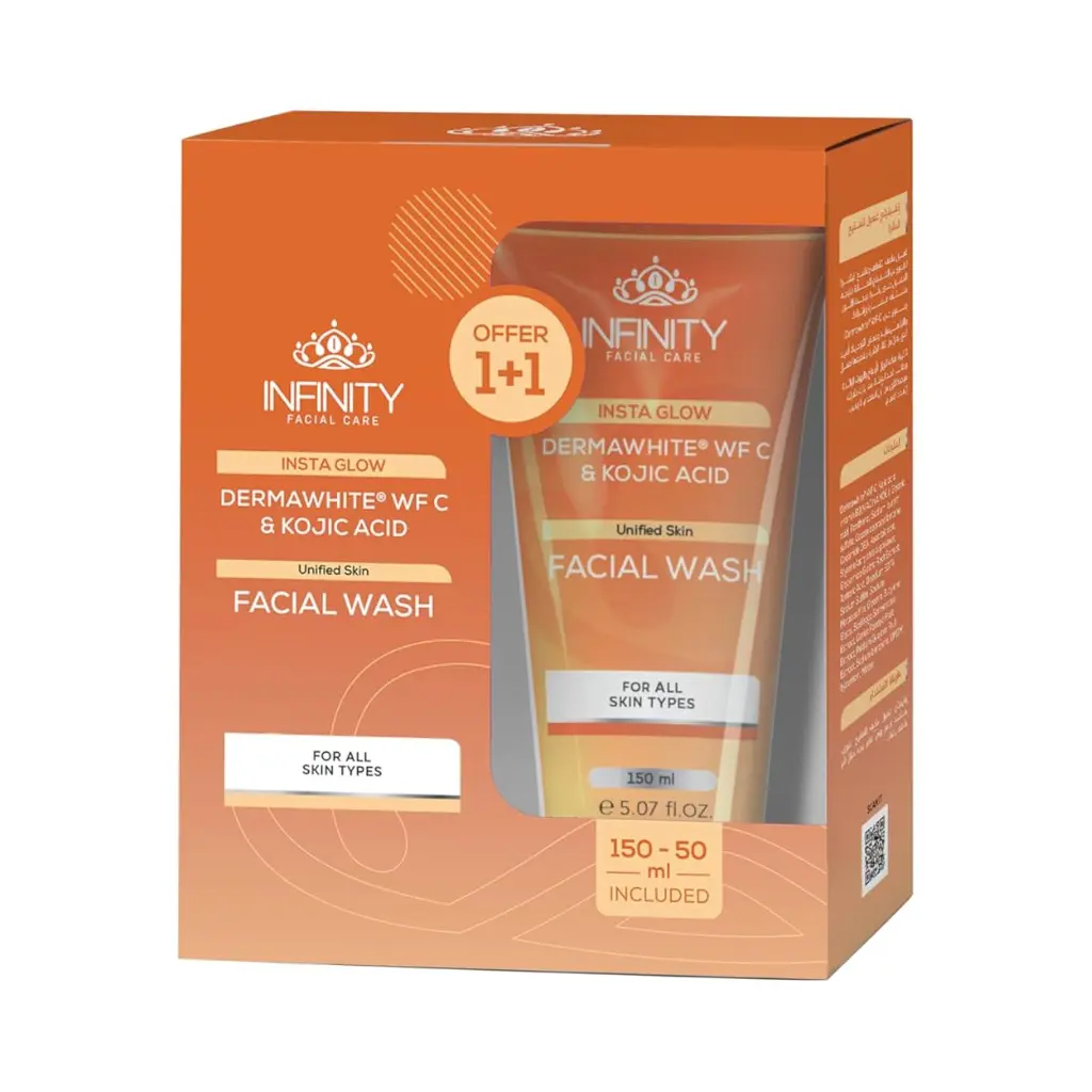 Infinity Insta Glow Facial Wash 150ml + 50ml