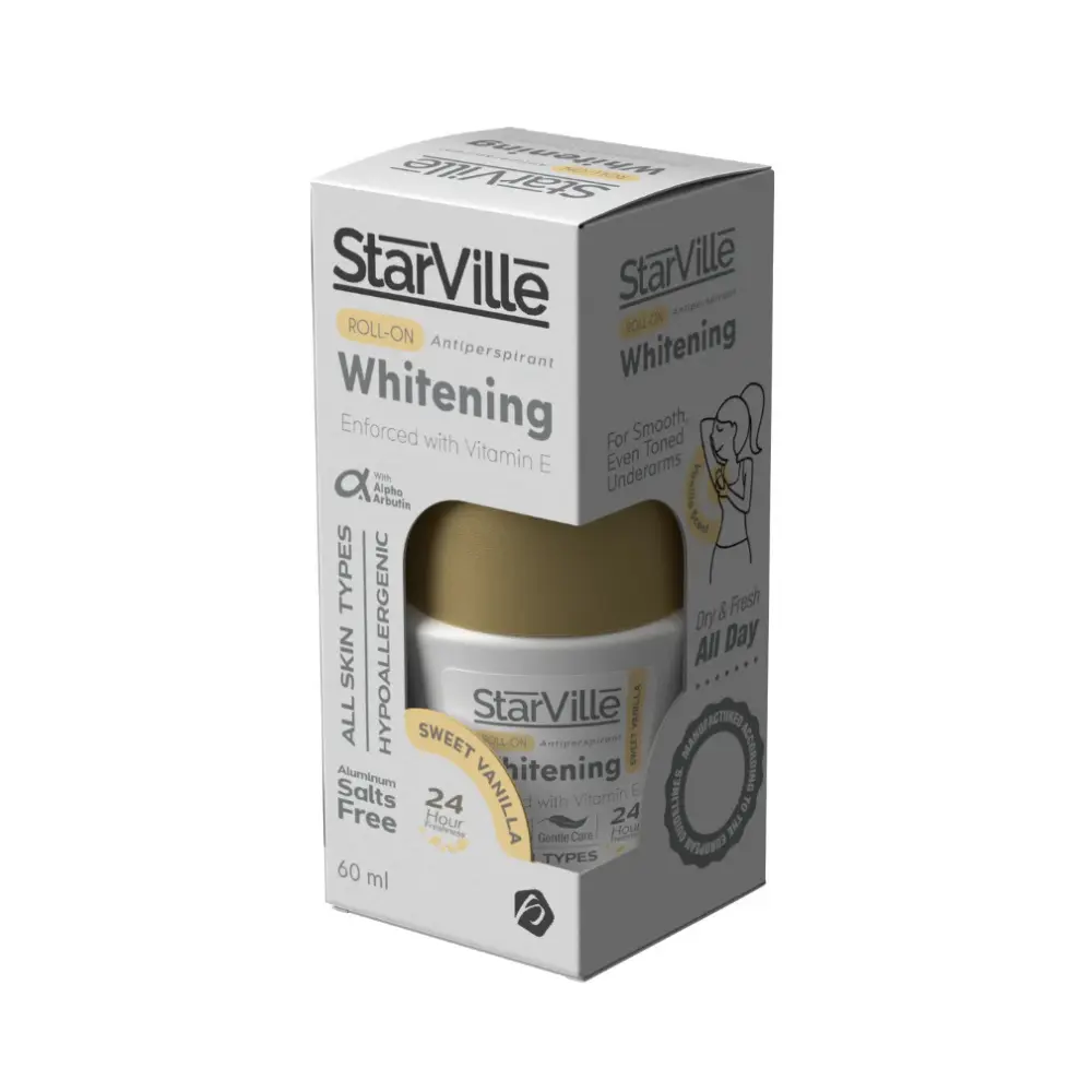 StarVille Whitening Roll-On Sweet Vanilla 60ml