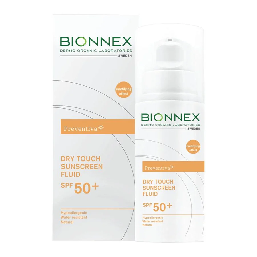 Bionnex Preventiva Dry Touch Sunscreen Fluid Face and Neck SPF 50 - 50ml 