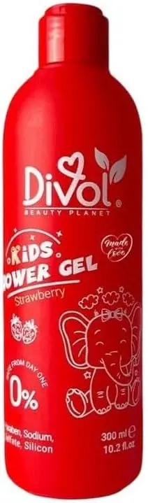 Divol Strawberry Kids Shower gel 300 Ml 