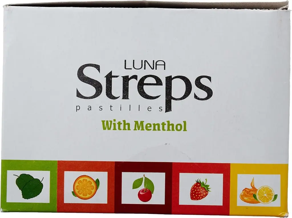 Luna Streps Pastilles Mint 100 pcs