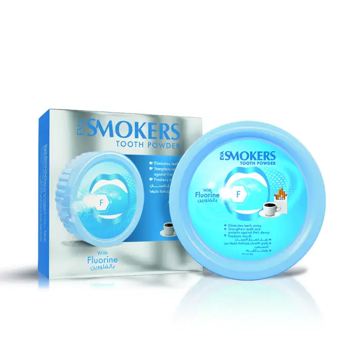 Eva Smokers Cleansing Tooth Powder With Fluorine