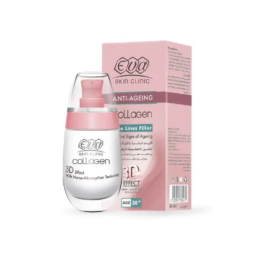 Eva Skin Clinic Anti-Ageing Collagen Fine Lines Filler For First Signs Of Ageing (+30) - 50 ml