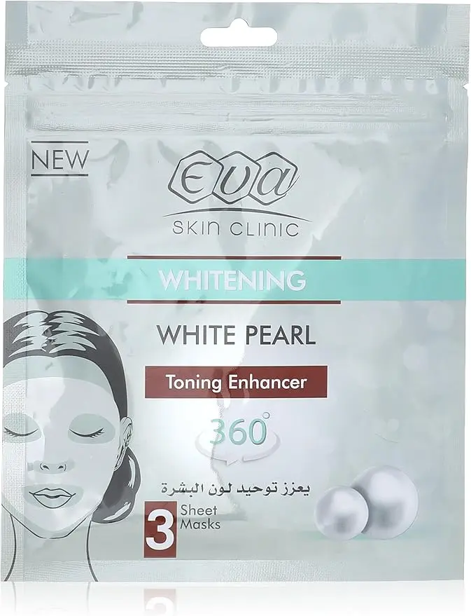 Eva skin clinic white pearl sheet mask( 3 sheet)