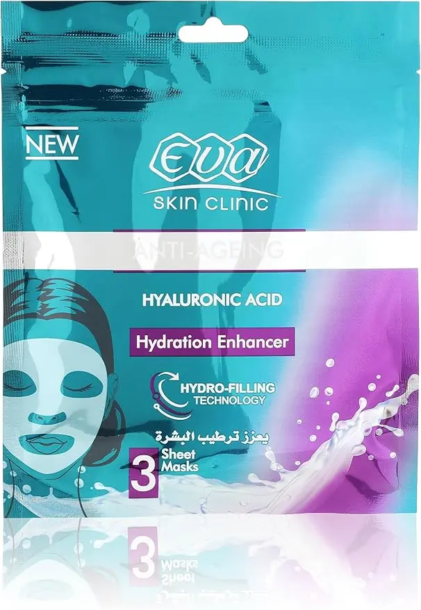 Eva Skin Clinic Hyaluronic Sheet Mask ( 3 sheets)