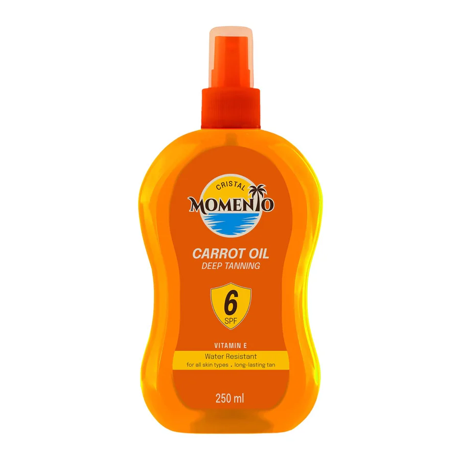 Momento Protective Tanning Carrot Oil SPF 6 – 250ml