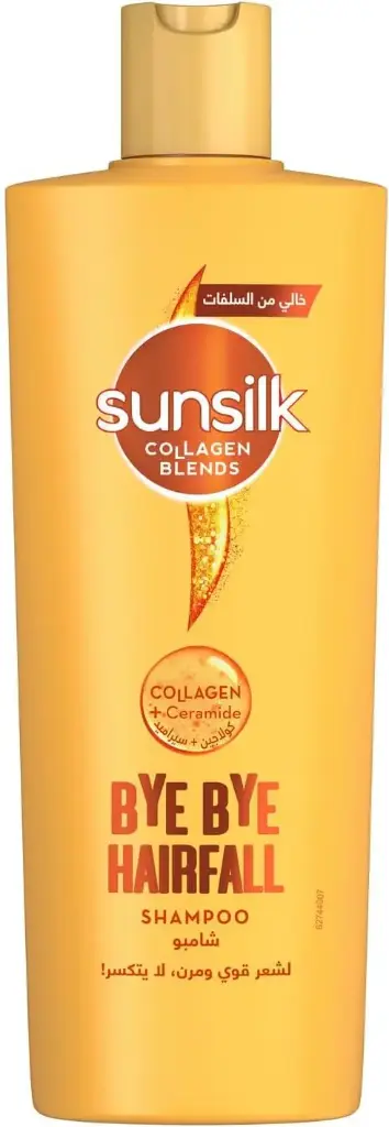 SUNSILK Bye Bye Hair Fall with Collagen & Ceramide, for 10X stronger & flexible Hair, 350ml