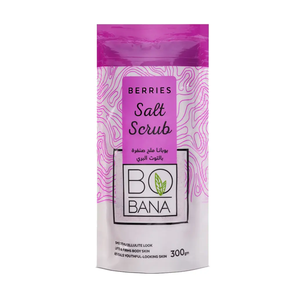 Bobana Berries Salt Scrub 300gm