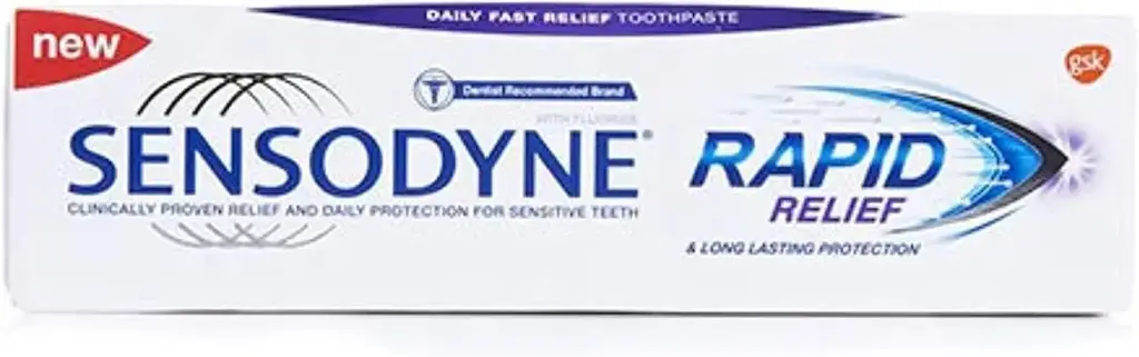 Sensodyne Rapid Relief Toothpaste for Sensitive Teeth - 20 ml