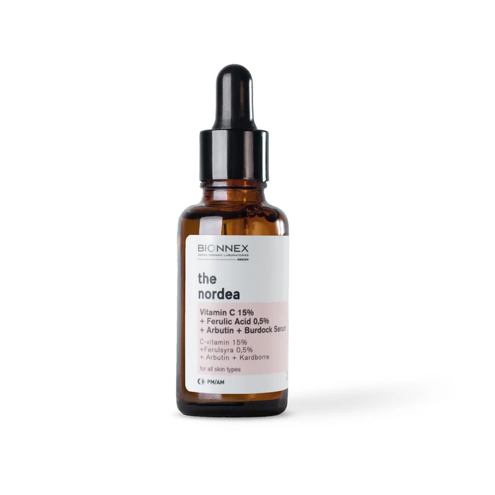 BIONNEX VITAMIN C 15% + FERULIC ACID 0.5% + BURDOCK SERUM 30ML 