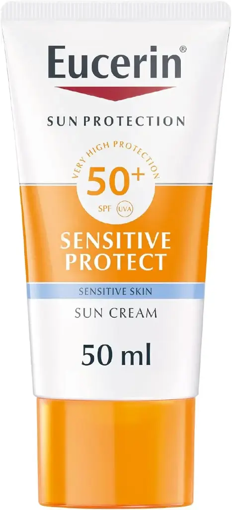 Eucerin Sun Cream Facial Sunscreen Sensitive Protect 50+SPF 50ml