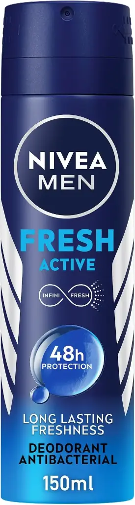 NIVEA MEN Fresh Active Antiperspirant Spray - 150ml