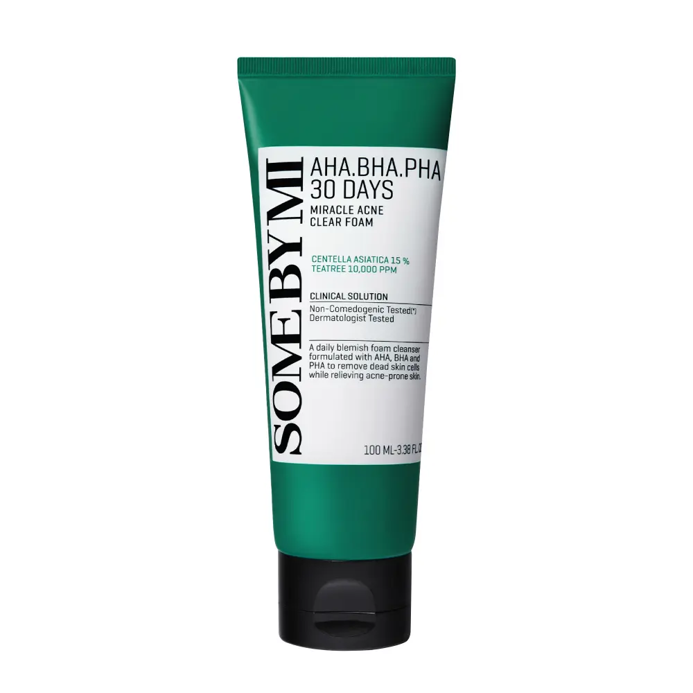 SOME BY MI AHA-BHA-PHA 30 DAYS MIRACLE ACNE CLEAR FOAM 100ml 