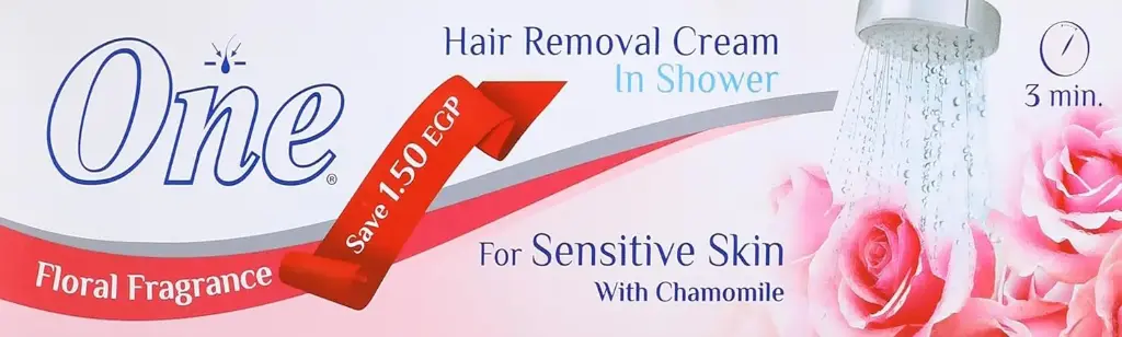 One hair removal cream for sensitive skin 90 gm 