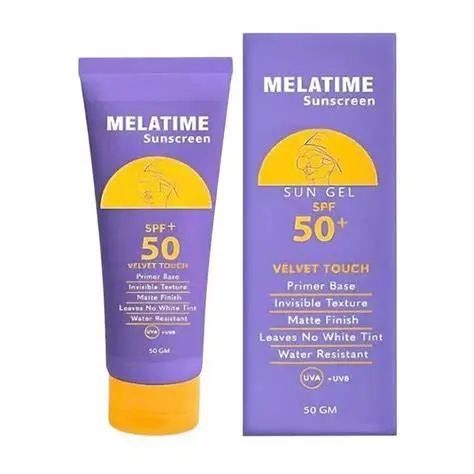 Melatime Sunscreen Sun Gel SPF50+ Velvet Touch 50gm