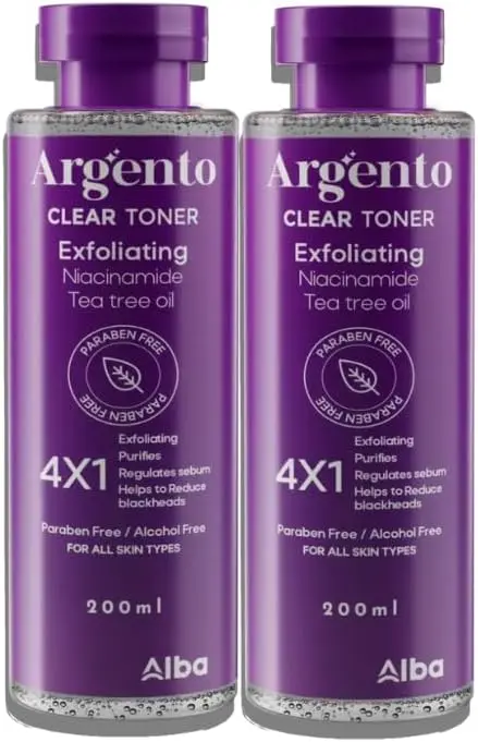 Argento Clear Toner 200 Ml 1+1