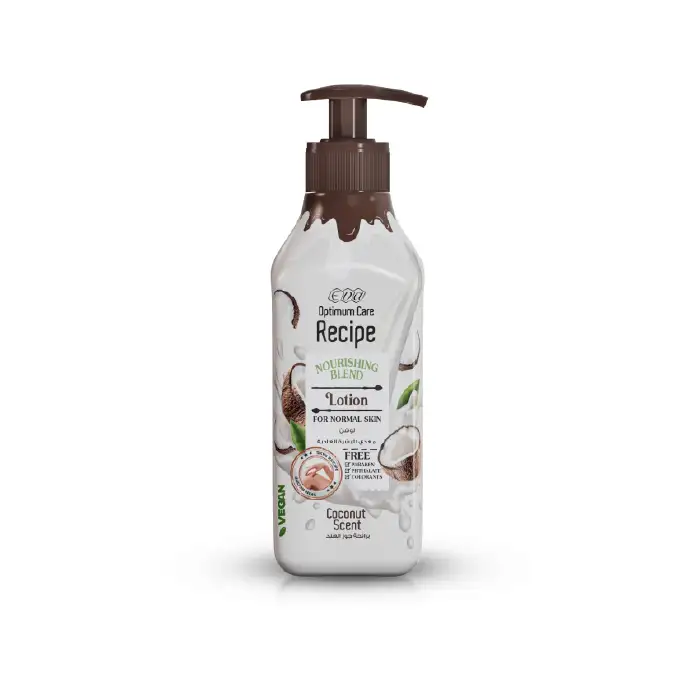 Eva Optimum Care Recipe Nourishing Blend Lotion For Normal Skin - Coconut Scent 370 Ml