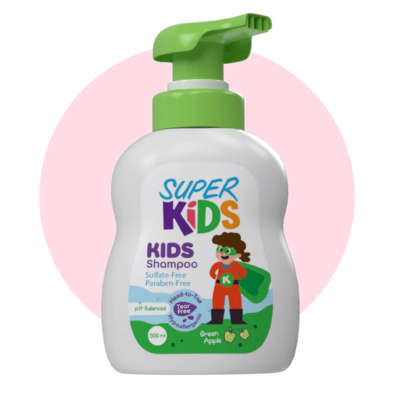 Superkids Shampoo Green Apple Fragrance 300 ml