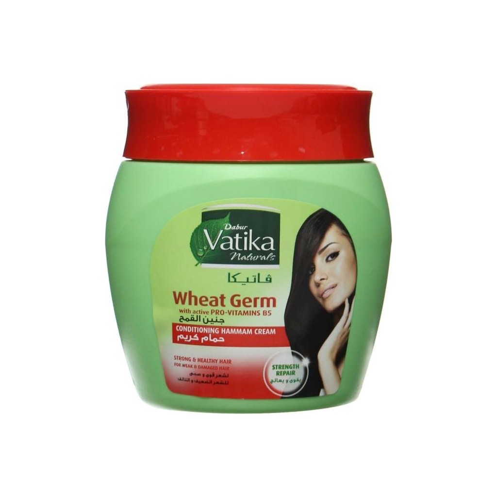 Vatika Naturals Wheat Germ Conditioning Hammam Cream (900g)