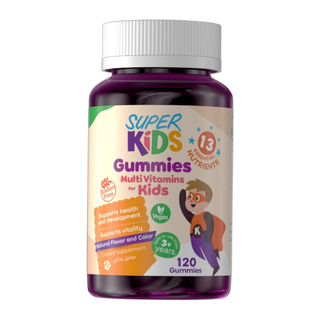 Superkids Gummies Chewable Multivitamins 120 Gummies