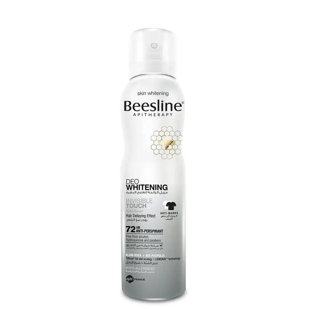 Beesline 72 HR Anti-Perspirant Deo Whitening Invisible Touch Hair Delaying Effect - 150ml